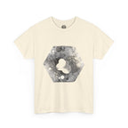Hex Moon Graphic Tee Design Hex18 — Distressed Space Cheese Vintage Astronomy T-Shirt