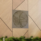 Abstract Earth Tone Circle Art Poster — Minimalist Geometric Wall Print
