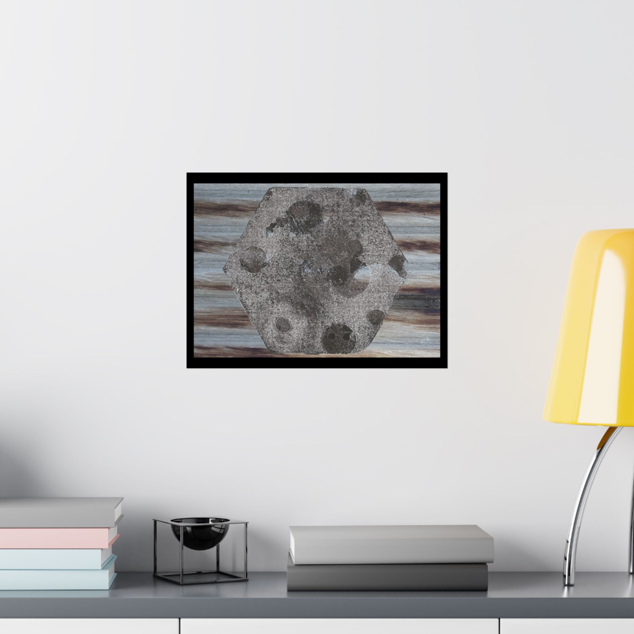 Moonstone Rustic Poster — Matte Horizontal Wall Art