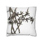 Bamboo Ink Sumi-E Decorative Pillowcase