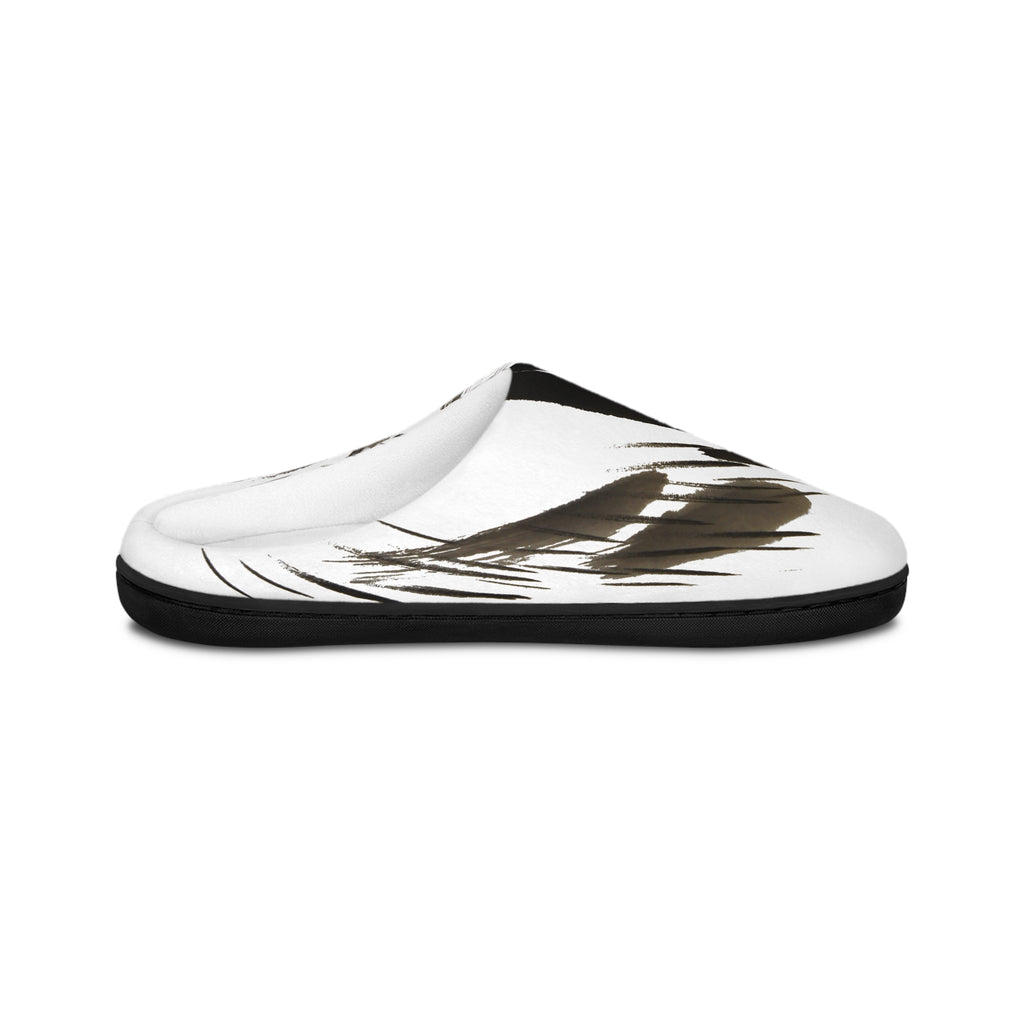 Feather Brushstroke Men's Indoor Slippers