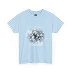 Hex Moon Graphic Tee Design Hex29 — Distressed Space Cheese Vintage Astronomy T-Shirt