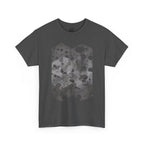 Hex Moon Graphic Tee — Distressed Space Cheese Vintage Astronomy T-Shirt