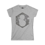 Snowman Hexagon Graphic Tee — Women's Winter Holiday Shirt