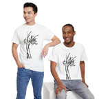 Bamboo Silhouette Tee - Minimal Zen Bamboo Graphic T-Shirt
