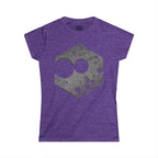 Women's Tee — Abstract Hexagon Moon Graphic T-Shirt