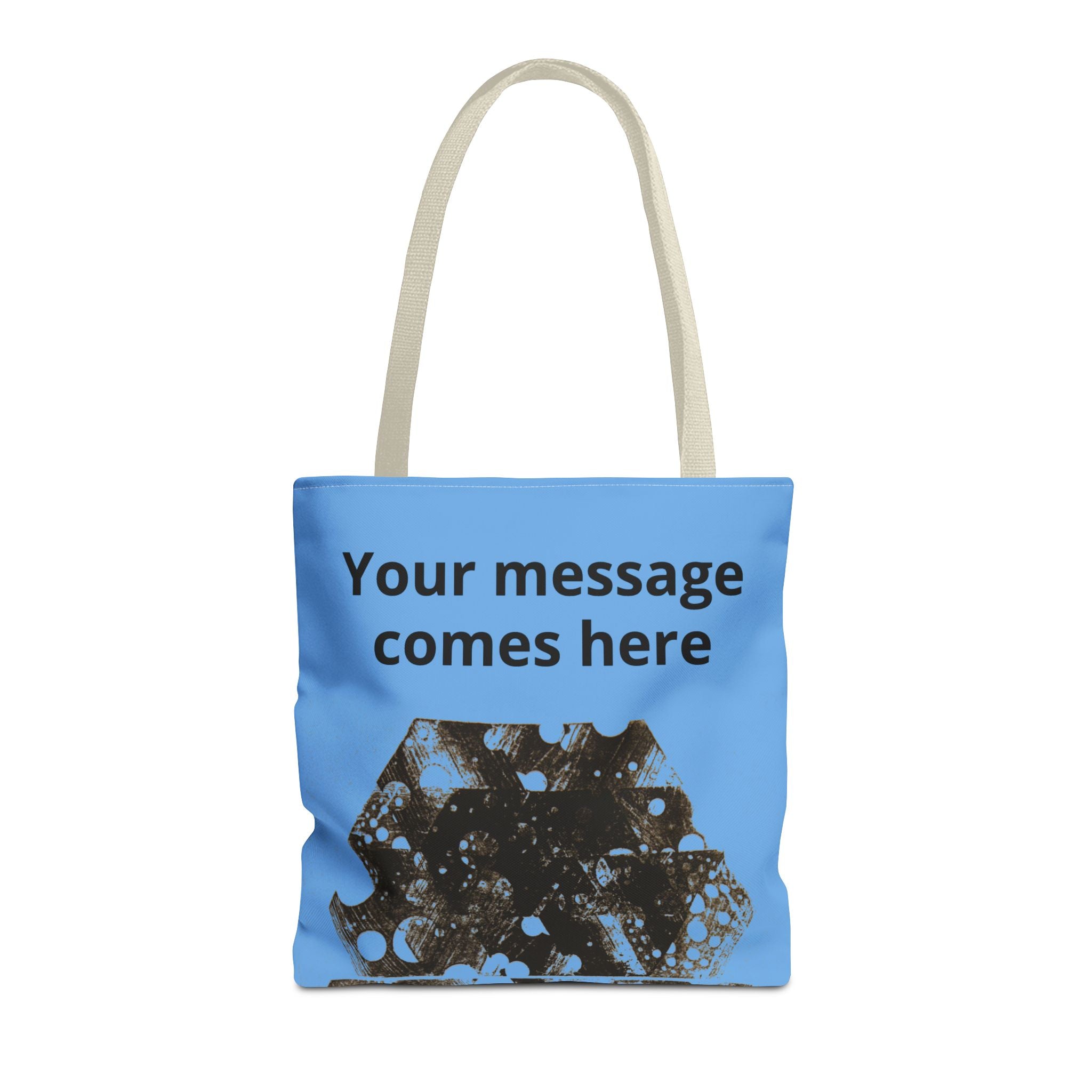 Custom 'Print It Your Way' Graphic Tote Bag — Personalized Reusable Shopper