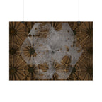 Horizontal Poster — Gothic Ceiling Art Print