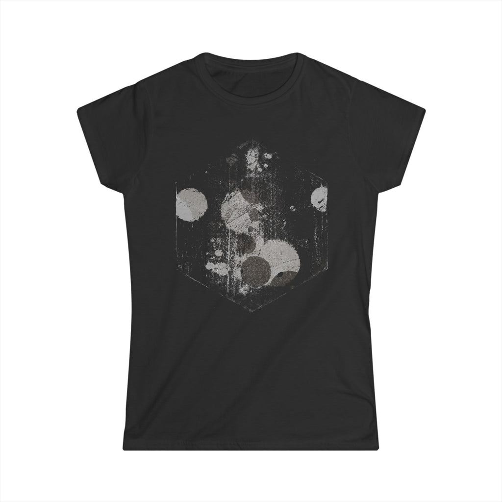 Women's Tee — Abstract Cosmic Hex Graphic