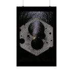 Abstract Hexagon Nightscape poster | Matte Vertical Poster