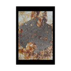 Rust Texture Matte Poster — Industrial Abstract Vertical Wall Art