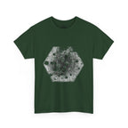 Hex Moon Graphic Tee Design Hex28 — Distressed Space Cheese Vintage Astronomy T-Shirt