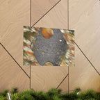 Abstract Geometric Texture Matte Horizontal Poster | Industrial Moon Art