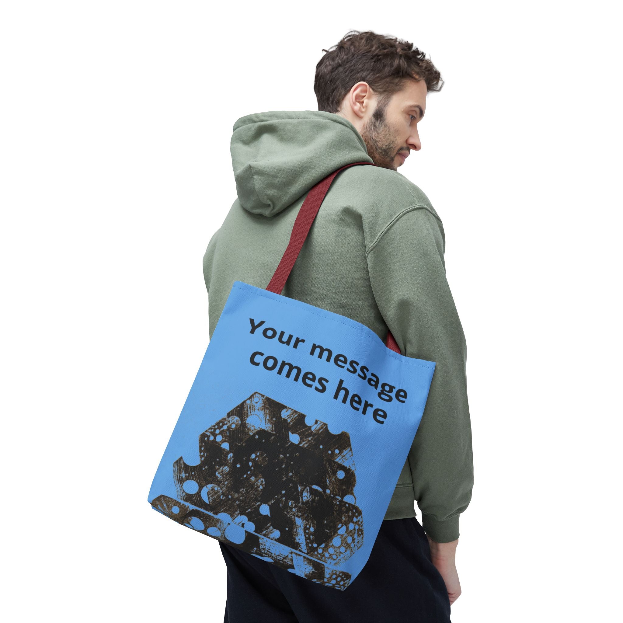 Custom 'Print It Your Way' Graphic Tote Bag — Personalized Reusable Shopper