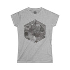 Moon Hex Tee — Vintage Lunar Graphic Women’s T-Shirt