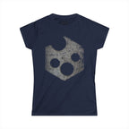 Women's Tee — Distressed Cheese Icon Graphic Shirt