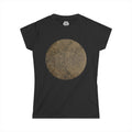 Women's Tee — Vintage Moon Phase Graphic Top