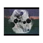Abstract Cosmic Matte Poster — Surreal Moon Phases Wall Art
