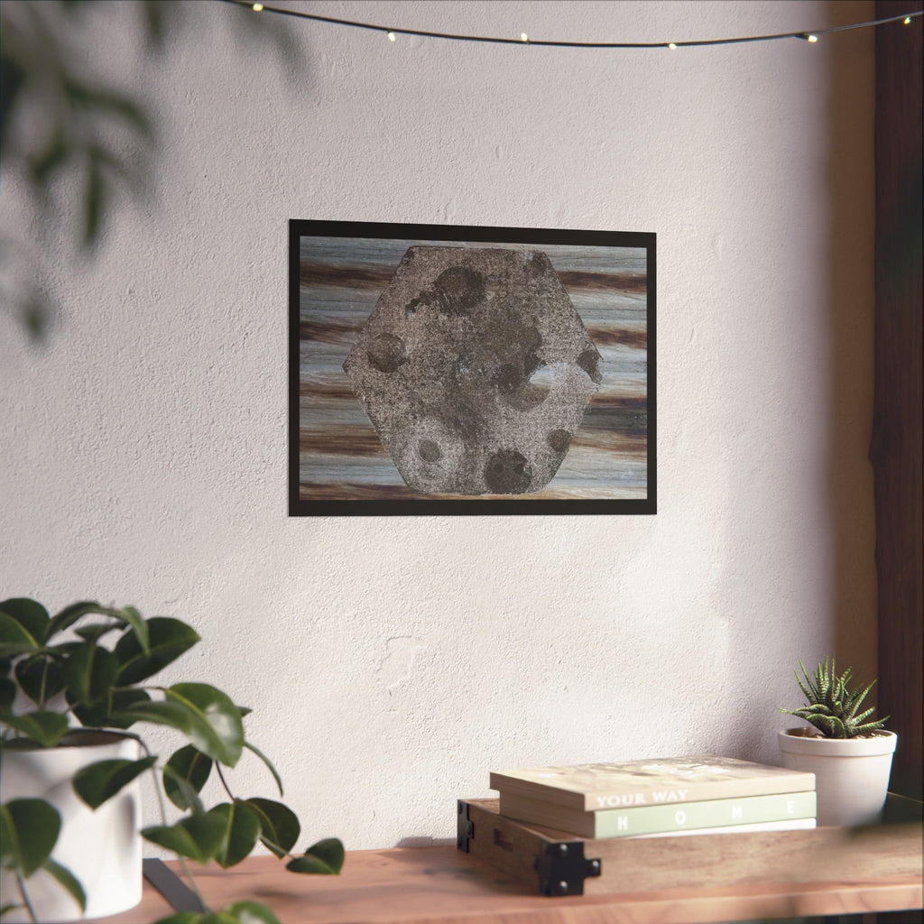 Moonstone Rustic Poster — Matte Horizontal Wall Art