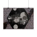 Abstract Geometric Poster — Horizontal Art Print
