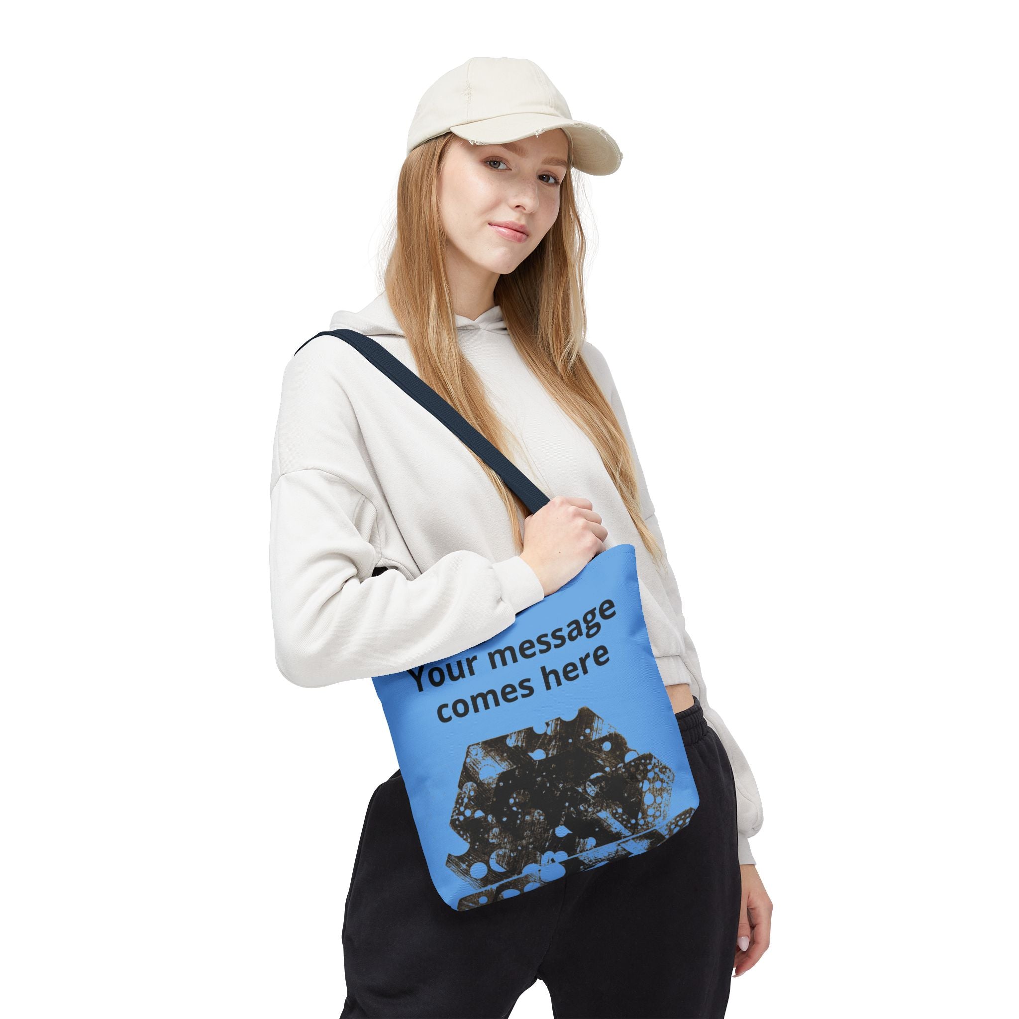 Custom 'Print It Your Way' Graphic Tote Bag — Personalized Reusable Shopper