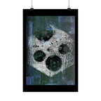 Abstract Celestial Texture Poster — Matte Vertical Wall Art