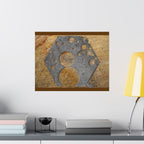 Rustic Metal Stencil Poster