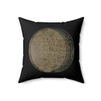 Decoratief kussen met maanfasen — Minimalistisch sierkussen met maanmotief 