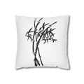 Bamboo Ink Sumi‑Style Square Pillowcase