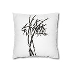 Bamboo Ink Sumi‑Style Square Pillowcase