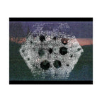 Abstract Hexagon Nightscape Matte Poster