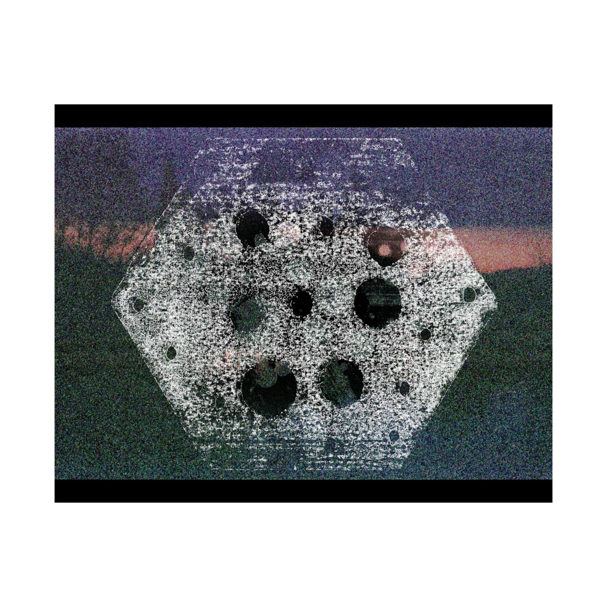 Abstract Hexagon Nightscape Matte Poster