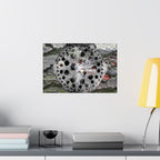 Dandelion Seed Macro Poster — Matte Horizontal Nature Wall Art