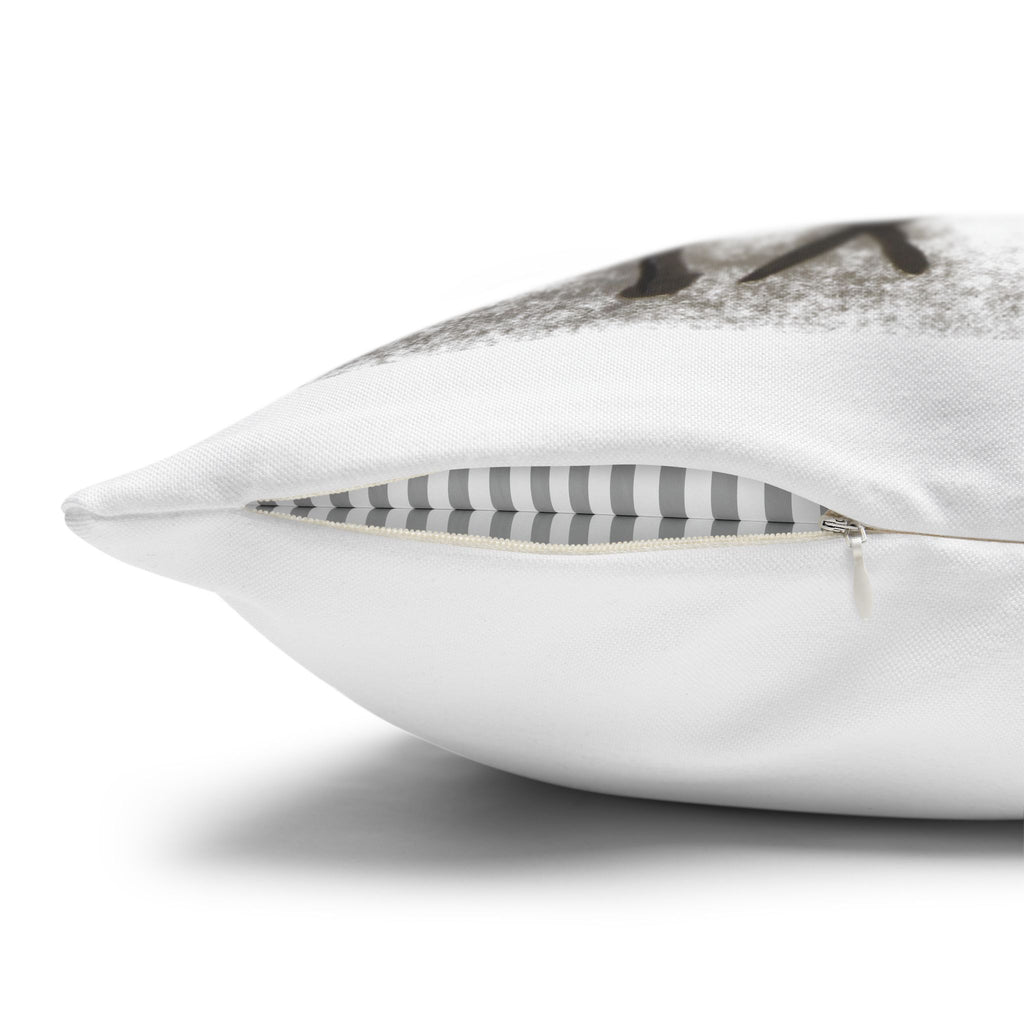 Bamboo Ink Sumi-E Decorative Pillowcase