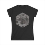 Moon Hex Tee — Vintage Lunar Graphic Women’s T-Shirt