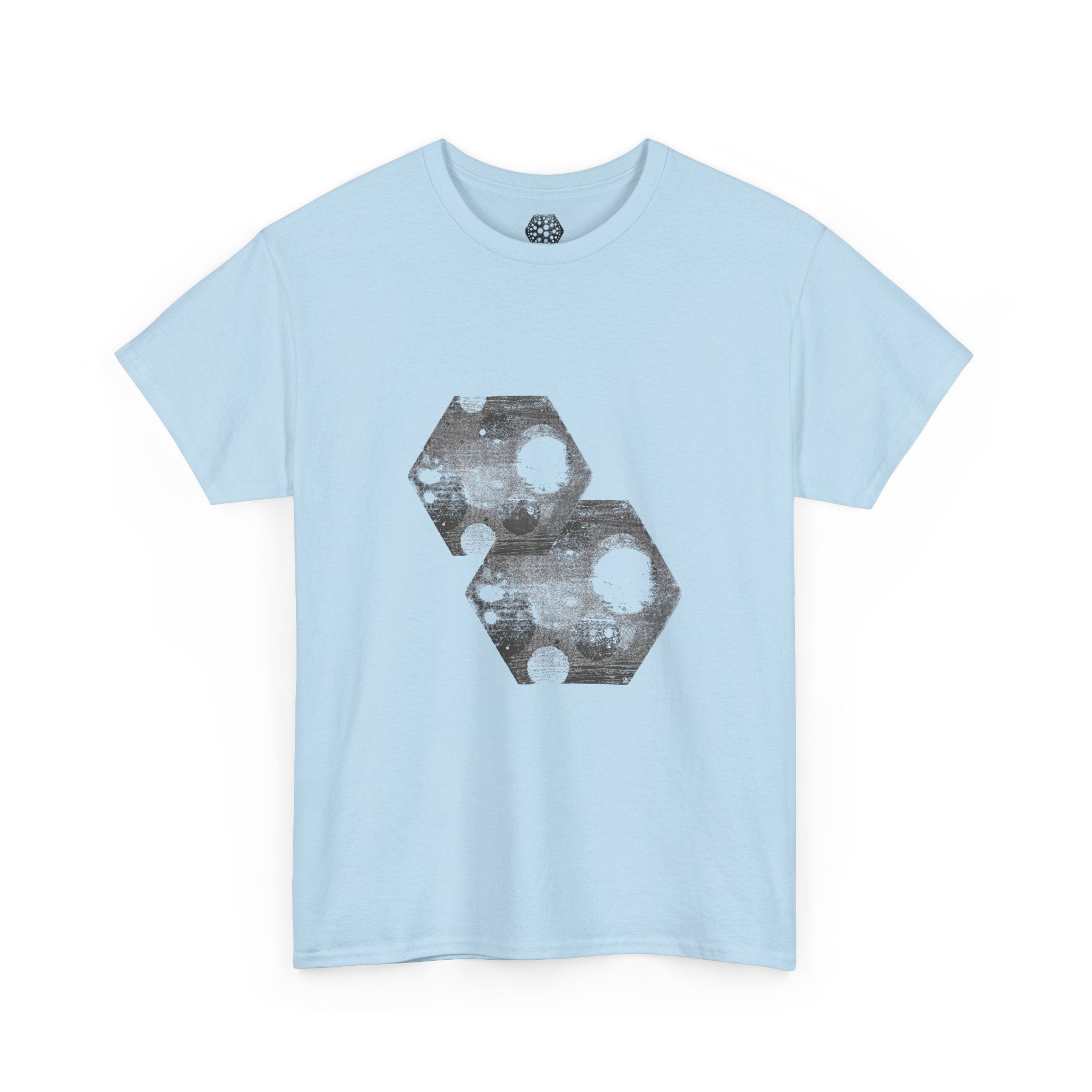 Amy To Custom Abstract Hexagon Circle Tee
