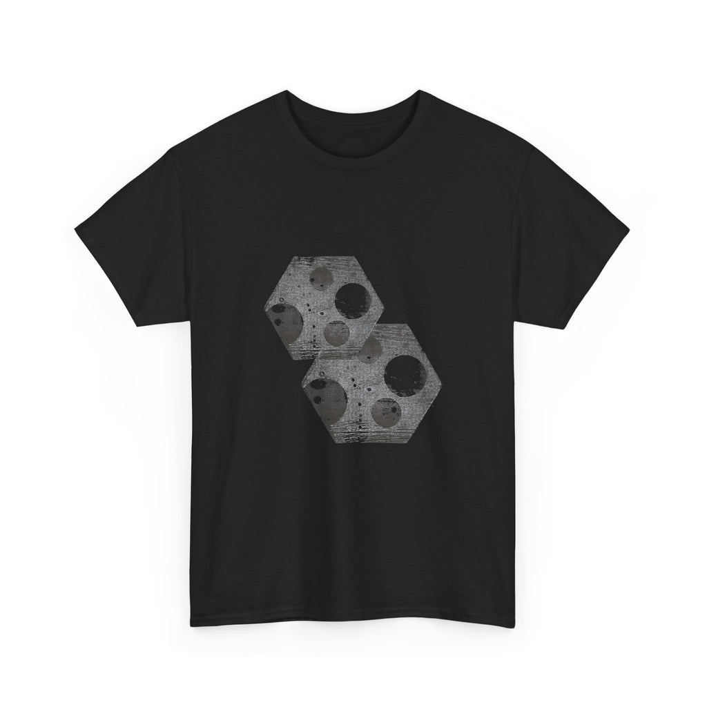 Amy To Custom Abstract Hexagon Circle Tee