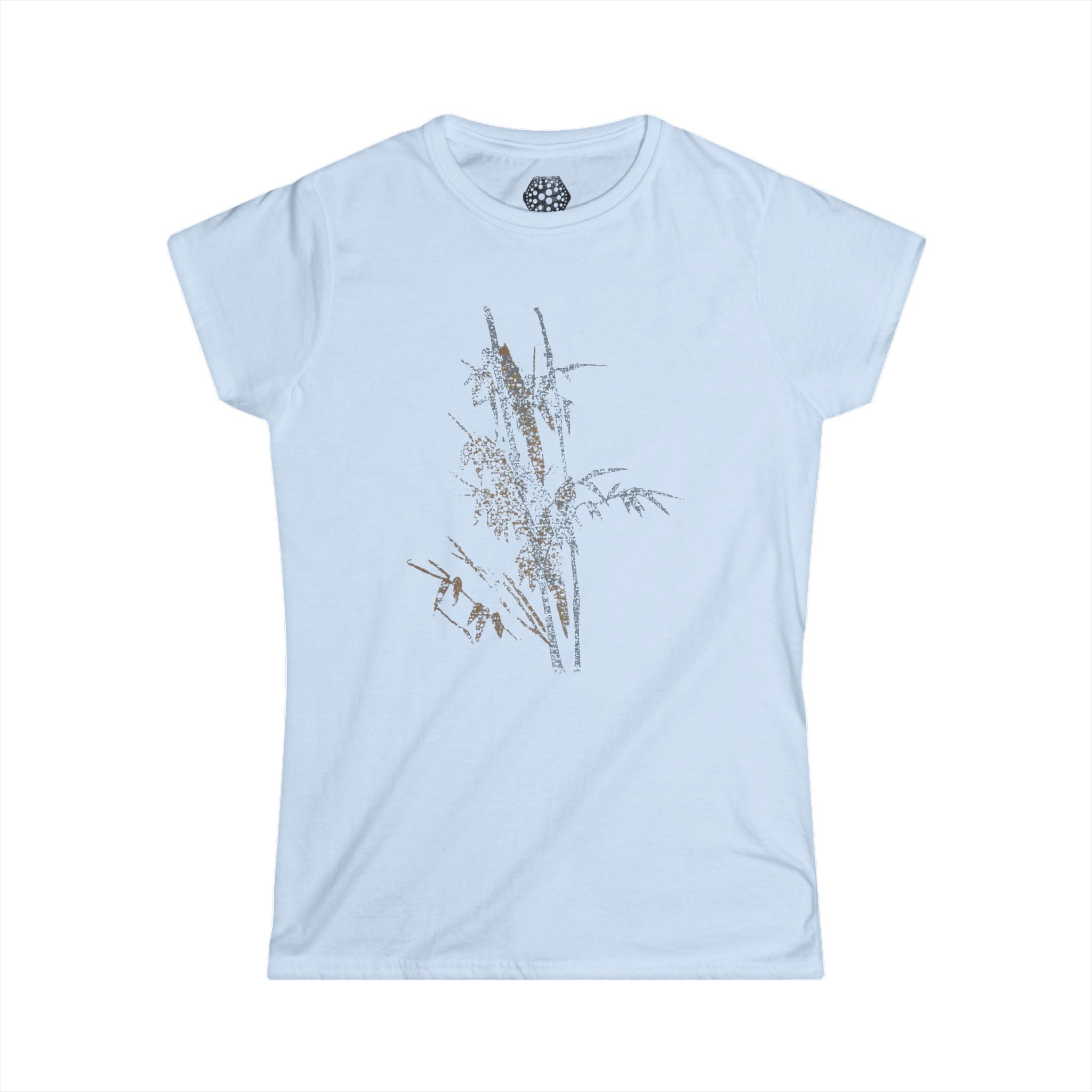 Floral Meadow Tee — Delicate Dried Grasses Women's T‑Shirt