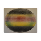 Abstract Rainbow Orb Matte Poster — Minimalist Horizontal Wall Art
