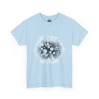 Hex Moon Graphic Tee Design Hex27 — Distressed Space Cheese Vintage Astronomy T-Shirt