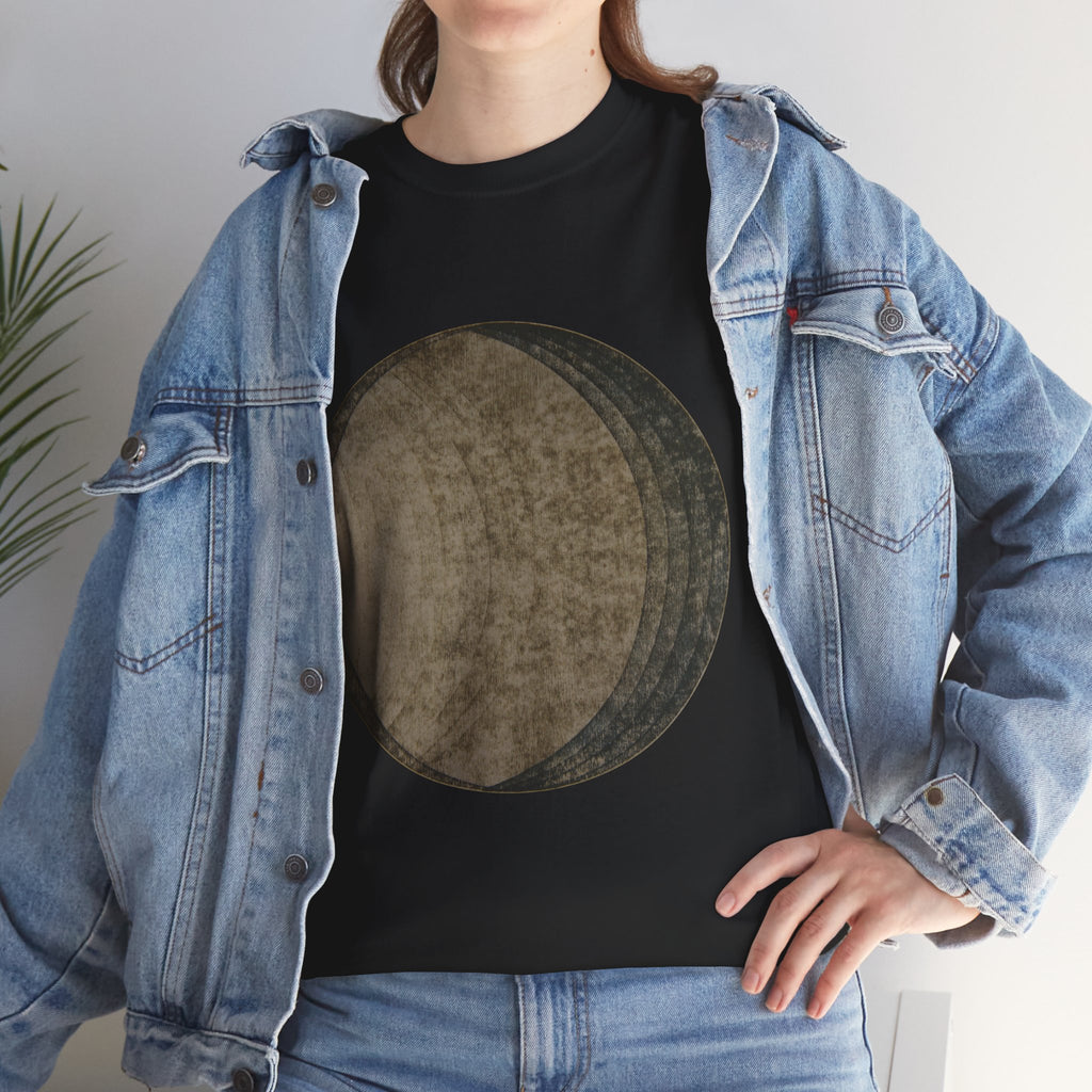 Vintage Moon Phase Tee — Retro Lunar Solar Eclipse Graphic T-Shirt