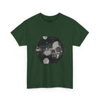 Hex Moon Graphic Tee Design Hex21 — Distressed Space Cheese Vintage Astronomy T-Shirt