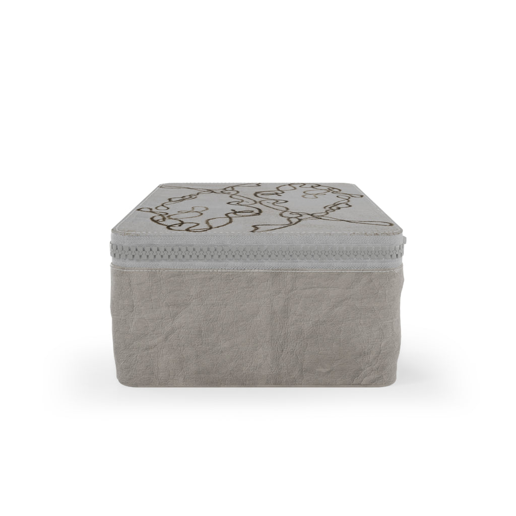 Paper Lunch Bag — Minimalist Abstract Line Art Reusable Lunch Sack