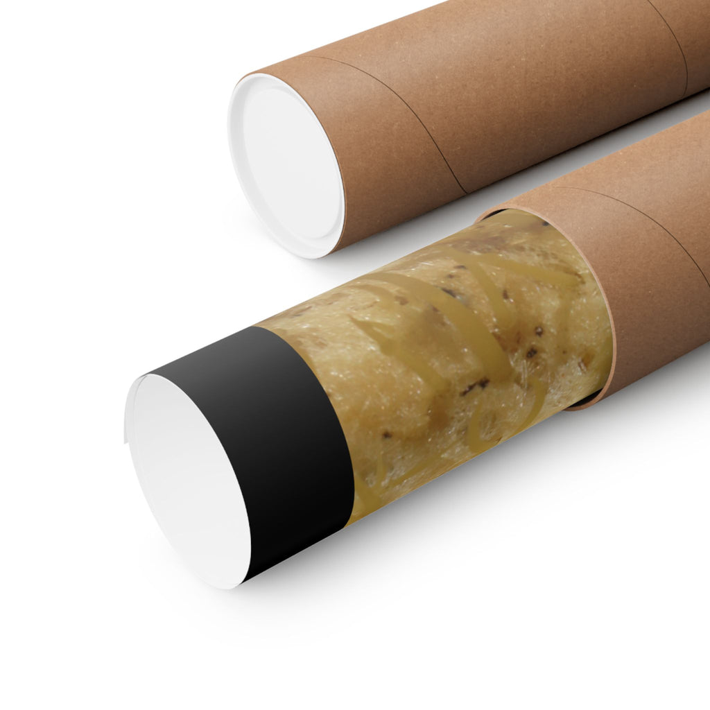 Industrial Metal Plate on Plywood Poster | Matte Vertical Poster