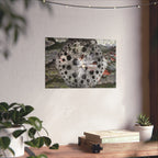 Dandelion Seed Macro Poster — Matte Horizontal Nature Wall Art
