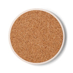 Minimal Taupe Ceramic Coaster — Neutral Modern Drink Coaster