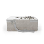 Bamboo Sumi-e Paper Lunch Bag — Minimalist Asian Ink Painting Lunch Tote