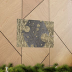 Water Gold Ripple Matte Poster — Horizontale Muurdecoratie 