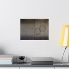 Seashell Matte Poster — Vintage Coastal Wall Art