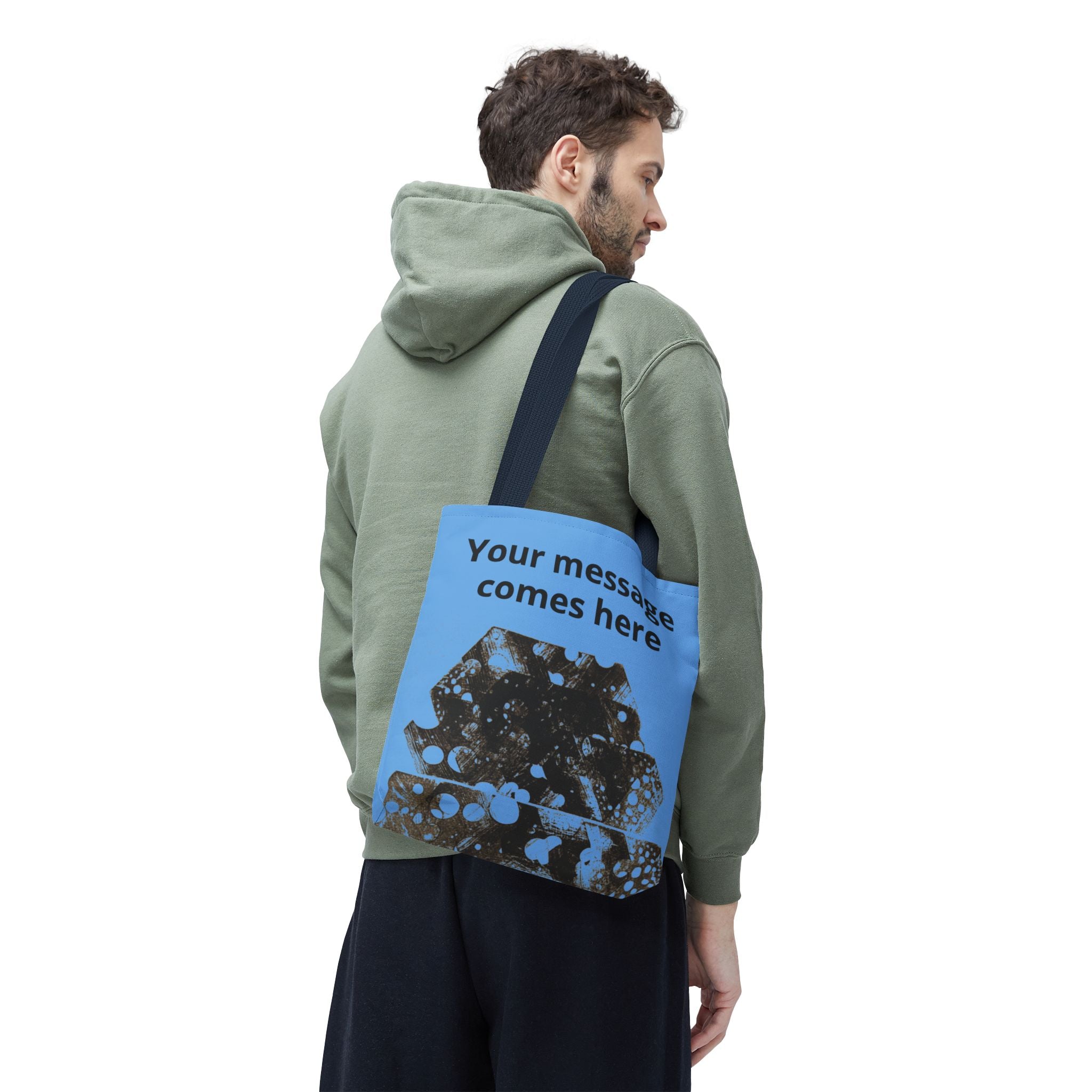Custom 'Print It Your Way' Graphic Tote Bag — Personalized Reusable Shopper